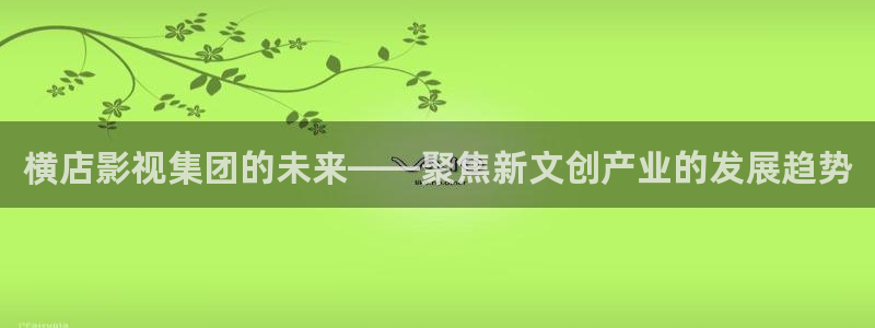 熊猫电视价格：横店影视集团的未来——聚焦新文创产业的发展趋势